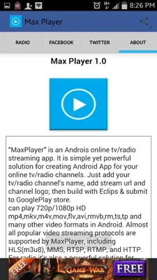 Max Player android App screenshot 4